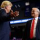 Photo of President Donald Trump and Senate candidate Rep. Kevin Cramer