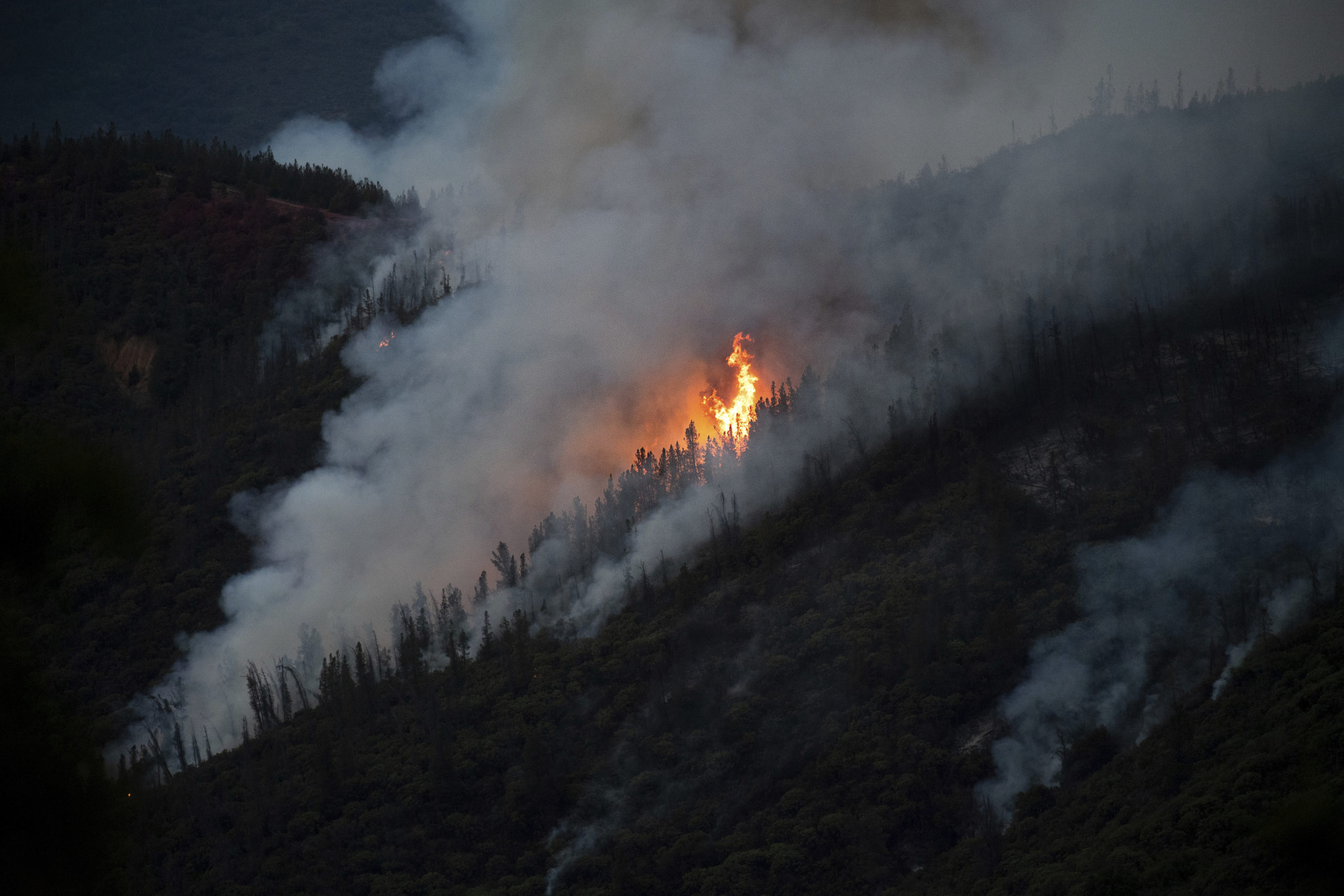 Photo of the Ferguson Fire