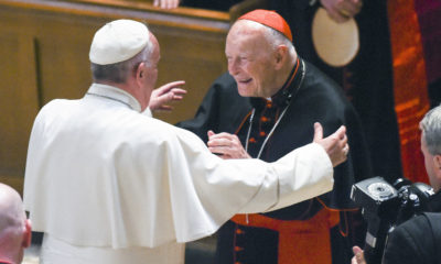 Picture of Pope Francis and Cardinal Theodore McCarrick