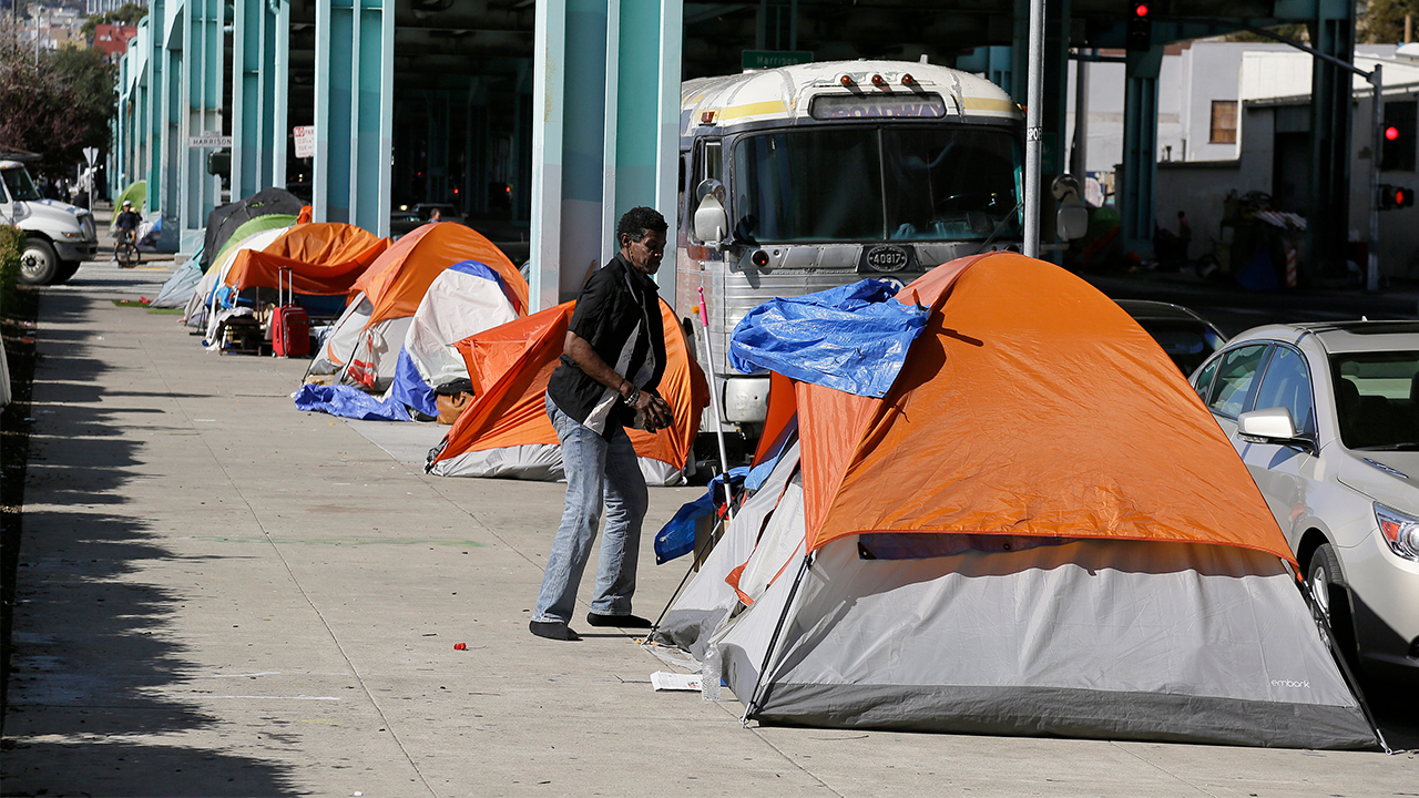 Photo of Homeless Camp in San Francisco