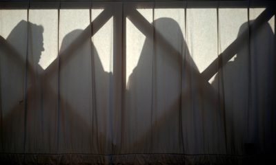 Photo of nuns silhouetted at the Vatican