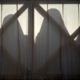 Photo of nuns silhouetted at the Vatican