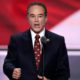 Photo of Chris Collins speaking in Cleveland