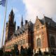 Photo of the International Court of Justice in the Hague, the Netherlands
