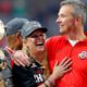 Photo of Urban Meyer and his wife, Shelley Meyer