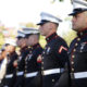Photo of Marines at 9/11 remembrance event in Clovis