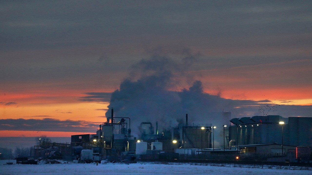 Photo of meat processing plant owned and run by Cargill Meat Solutions