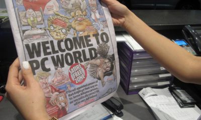 Photo of the front cover of Melbourne-based newspaper, Herald Sun, cover