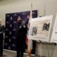 Photo of LAPD Capt. Billy Hayes fielding questions during a press conference