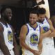 Photo of Warriors during Media Day photoshoots