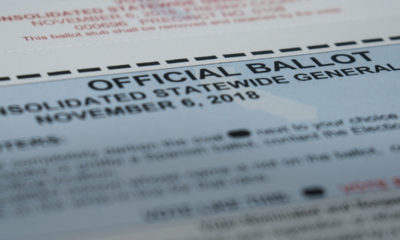 Absentee ballot for California vote