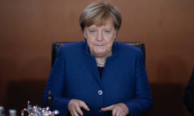Portrait of Angela Merkel
