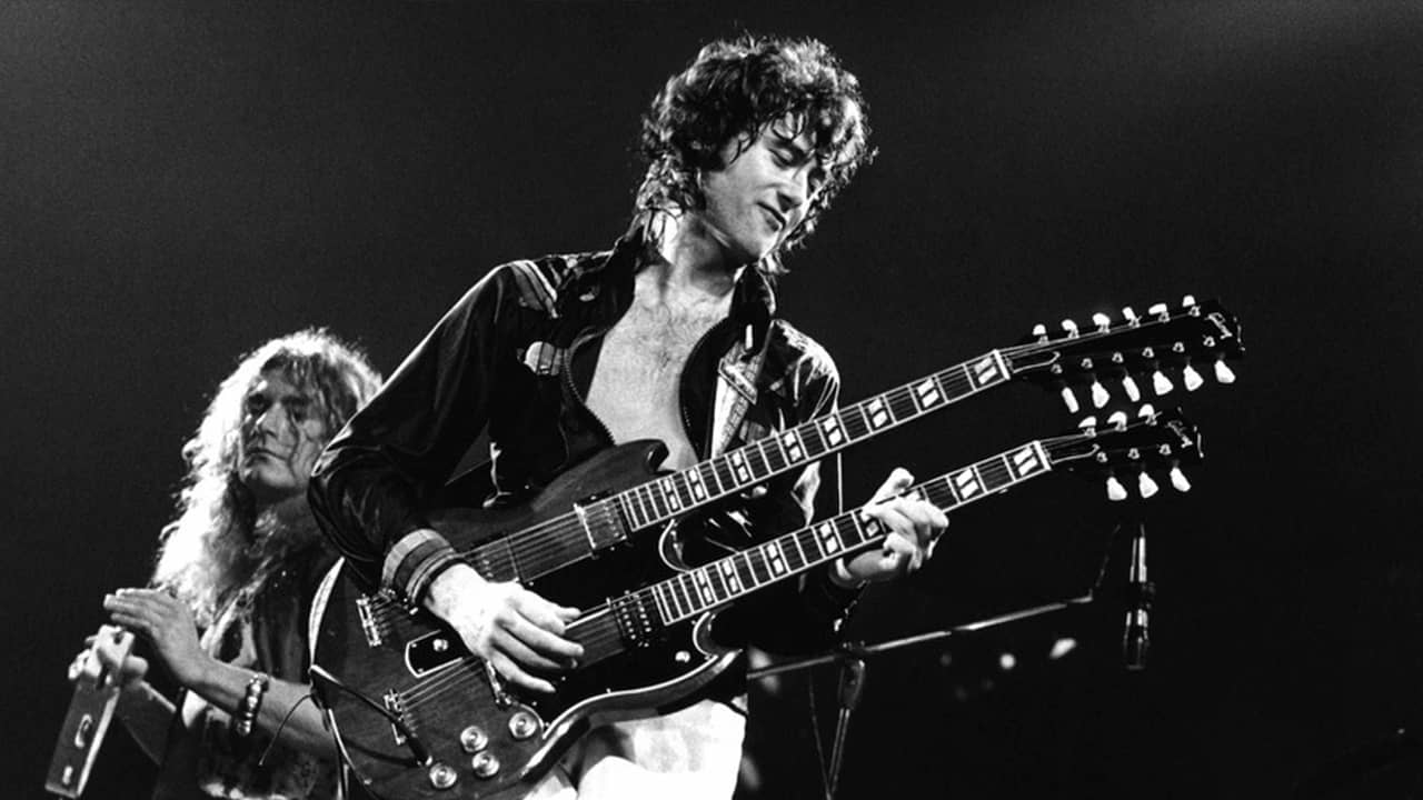 Photo of Jimmy Page, Led Zeppelin guitarist