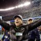 Photo of Paul Allen celebrating after Super Bowl XLVIII