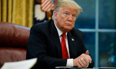 Photo of President Donald Trump in the Oval Office