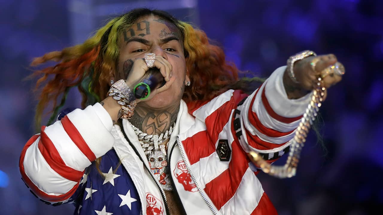 Photo of rapper Tekashi 6ix9ine