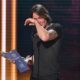 Photo of Keith Urban accepting the ward for Entertainer of the Year