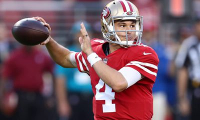 Photo of San Francisco 49ers quarterback Nick Mullens
