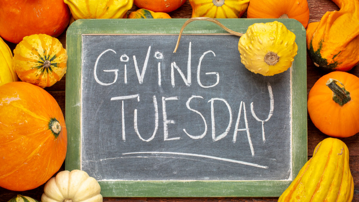 Illustration promoting Giving Tuesday