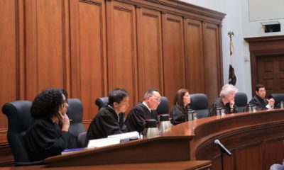 Photo of California Supreme Court justices