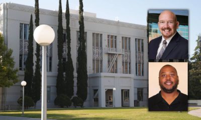 Composite Photo of Fresno County Hall of Records and District 2 candidates Steve Brandau and Steve Hosey