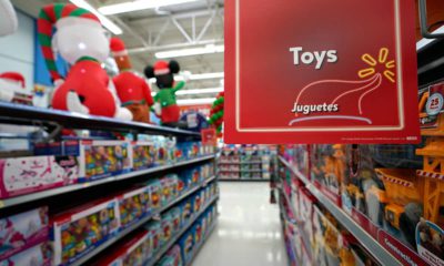 Photo of a toy aisle at Walmart in Houston