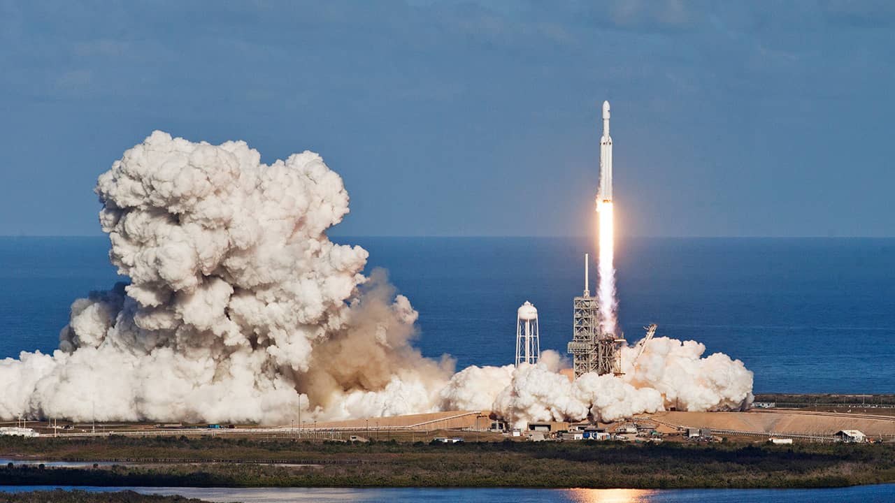 Photo of NASA rocket launch