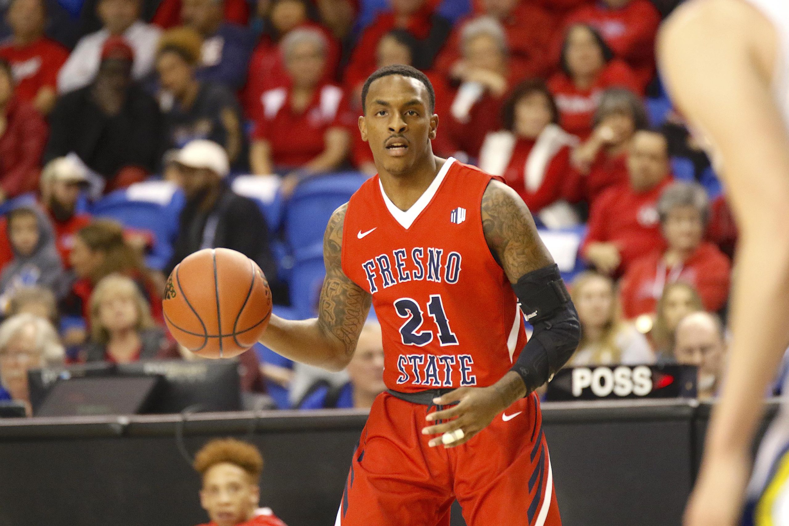 Photo of Fresno State guard DeShon Taylor