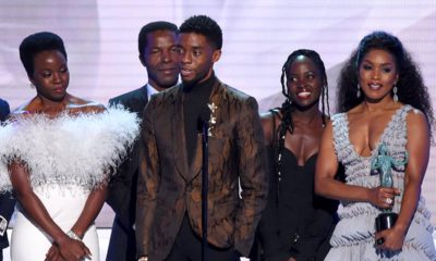 Photo of Black Panther cast members