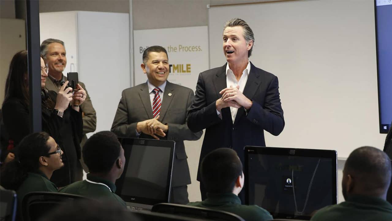 Photo of Gavin Newsom