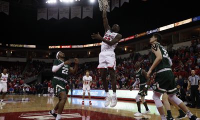 Photo of Fresno State basketball player Nate Grimes