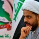 Photo of Qais al-Khazali, the leader of the militant Shiite group Asaib Ahl al-Haq