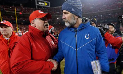 Photo of Andy Reid and Frank Reich