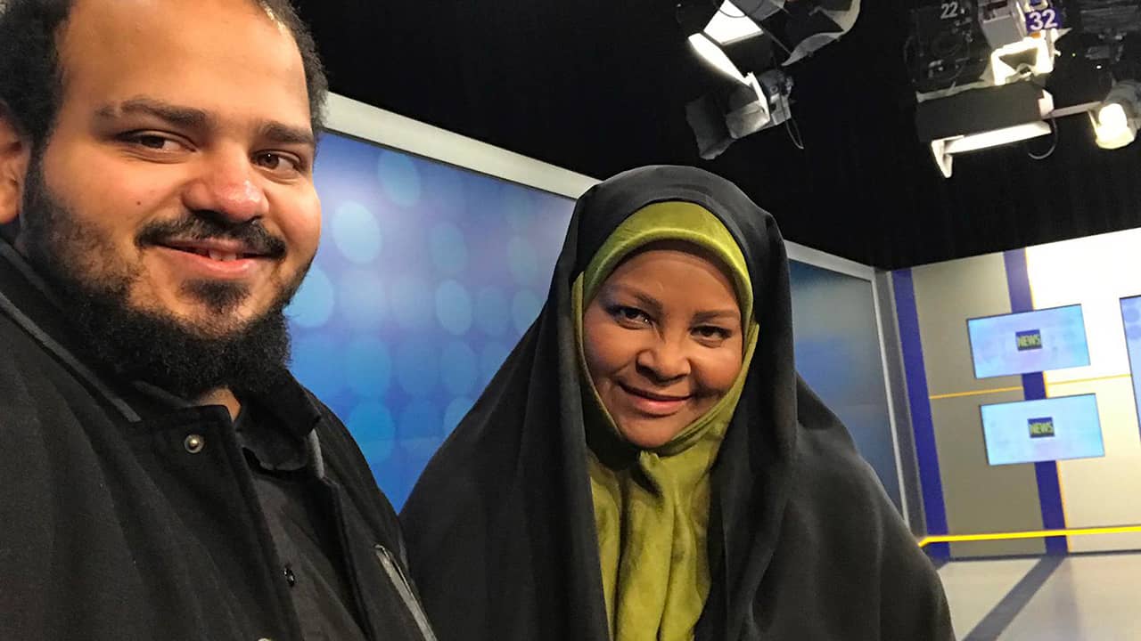 Photo of American-born news anchor Marzieh Hashemi