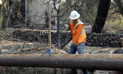 Photo of a Pacific Gas & Electric worker