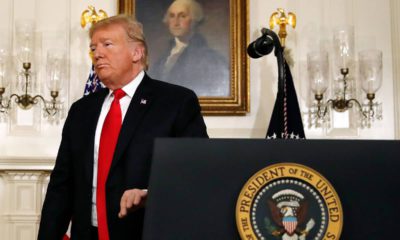 Photo of President Donald Trump in the White House