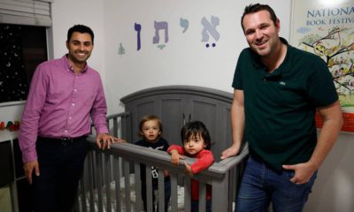Photo of Elad Dvash-Banks, left, and his partner, Andrew
