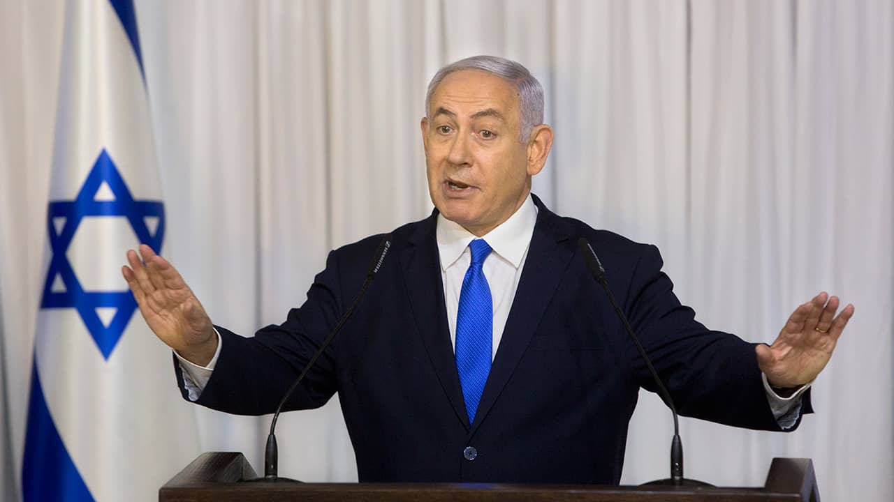 Photo of Israeli Prime Minister Benjamin Netanyahu