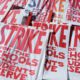 Photo of picket signs
