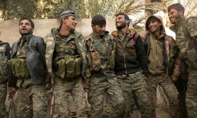 Photo of U.S.-backed Syrian Democratic Forces (SDF) fighters