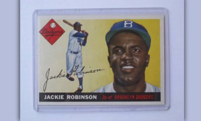 Photo of Jackie Robinson baseball card