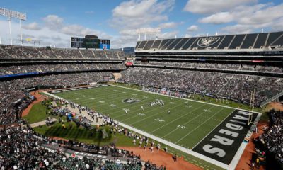 Photo of Raiders stadium in Oakland