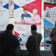 Photo of visitors at a veterans job fair