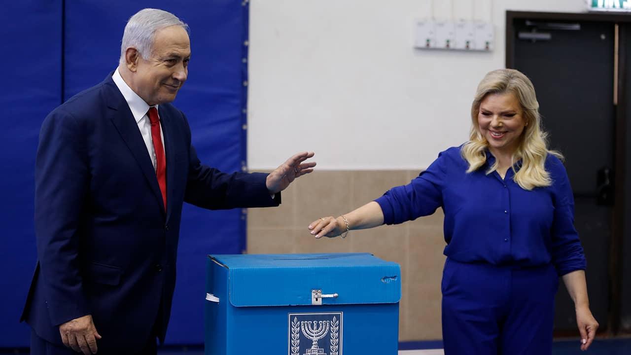 Photo of Israel's Prime Minister Benjamin Netanyahu