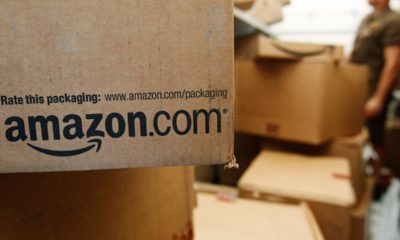 Photo of Amazon box