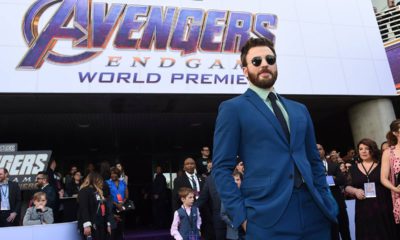 photo of Chris Evans at the Avengers: Endgame premiere