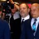 Photo of Harvey Weinstein entering State Supreme Court