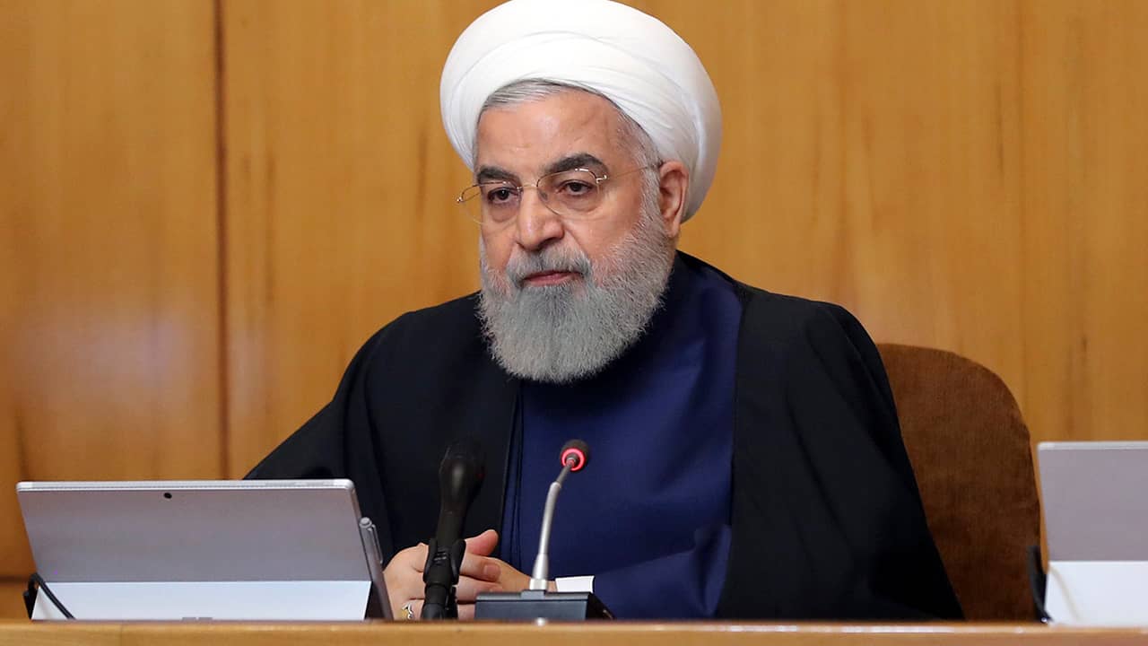 Photo of President Hassan Rouhani