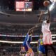 Photo of Pascal Siakam driving to the basket