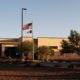 Photo of the entrance to a Border Patrol station in Clint, Tx.